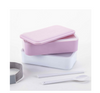 Double-layer Box Dinnerware Food Set with Chopsticks Spoon