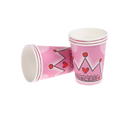 Crown Princess Kids Party supplies paper cups