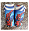 Disposable Paper Cups spiderman Party Supplies