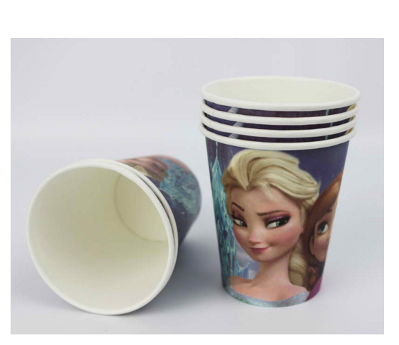 Frozen Paper Cup Drink Kids Party Supplies