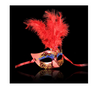 Feather PVC Princess Party Dance Mask