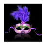 Feather PVC Princess Party Dance Mask